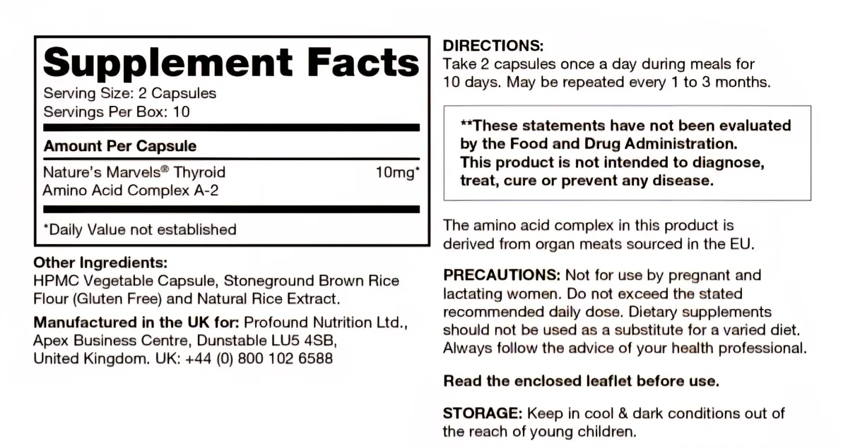 Thyreogen Bioregulator Thyroid Support product image 2