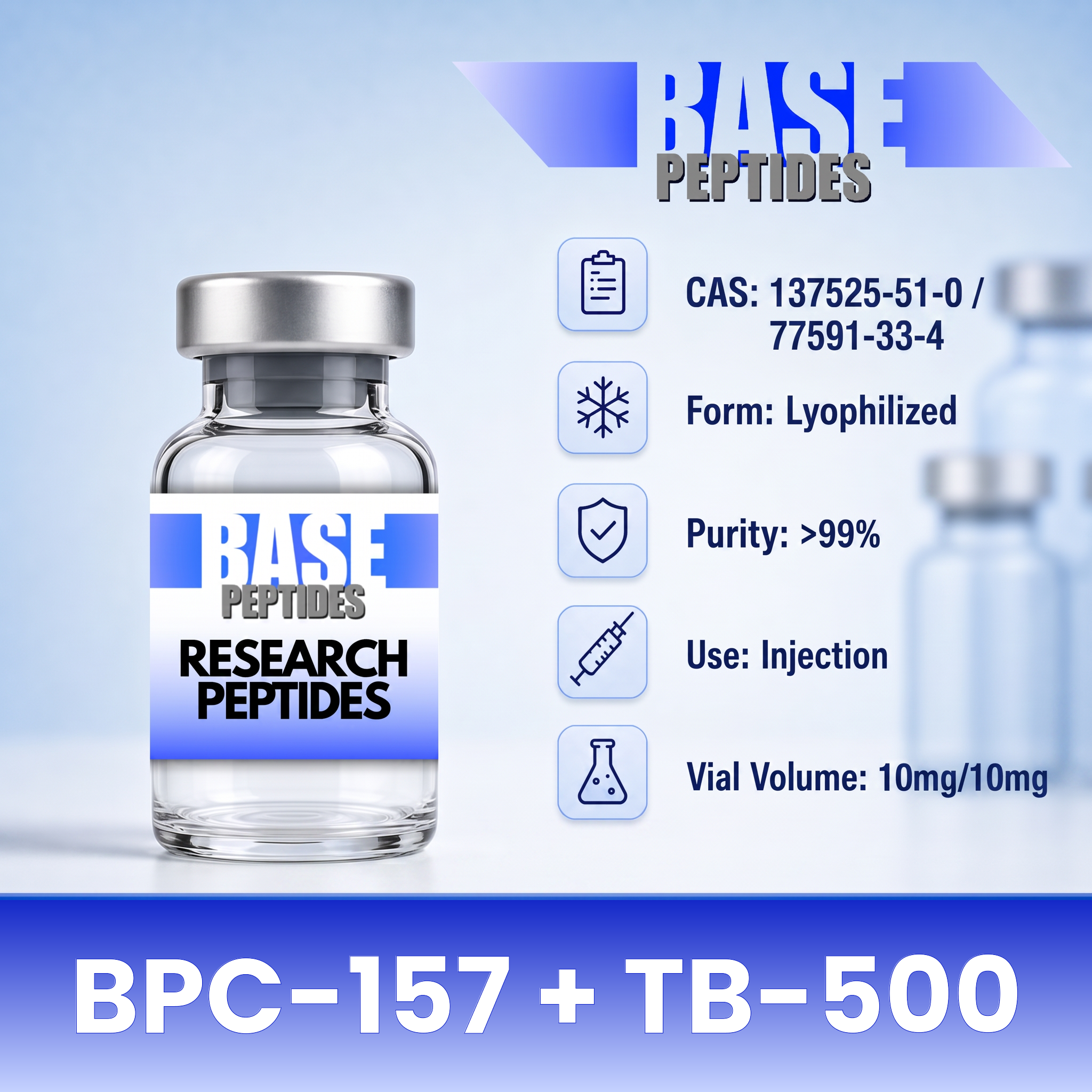 BPC-157 + TB-500 Blend (10mg/10mg) product image